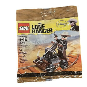 Lego The Lone Ranger Lon Rangers Pump Car Polybag #30260 NEW‎ 2013